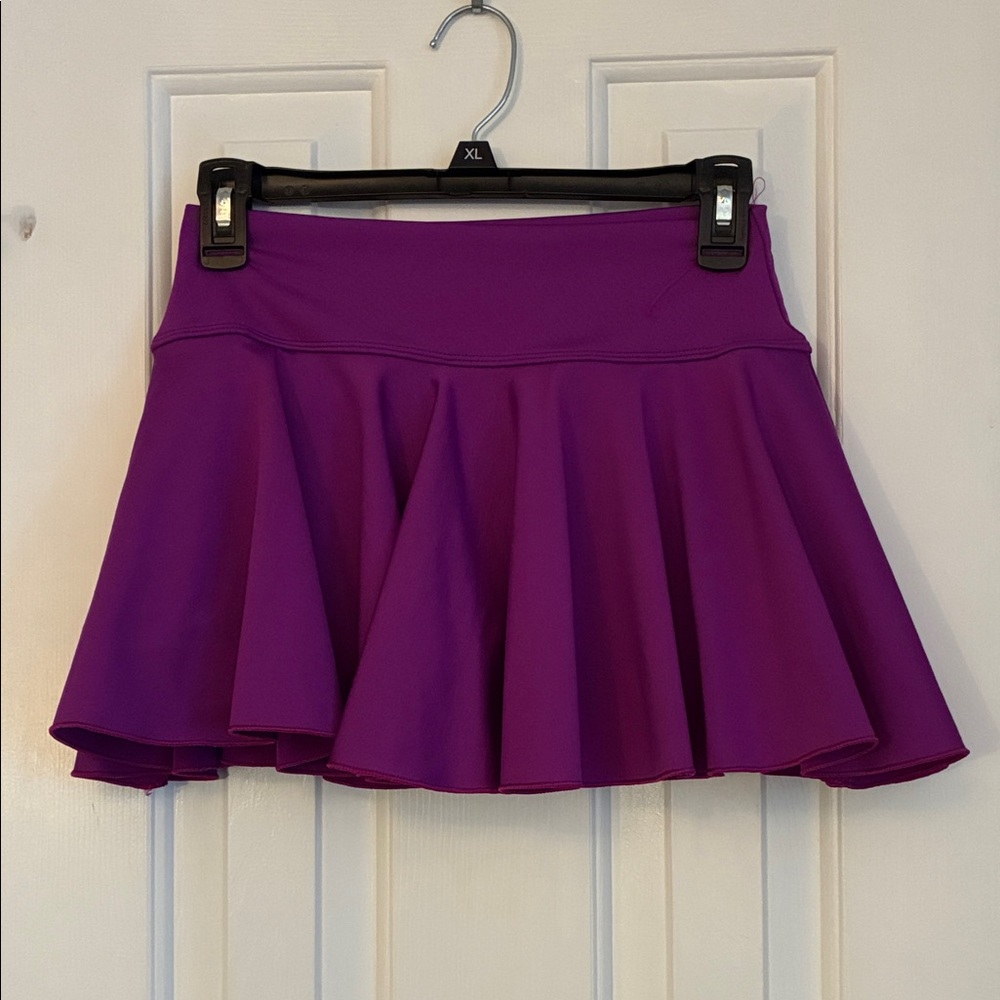 Vibrant Purple Skater Skirt